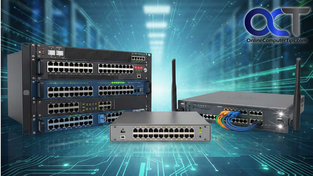 Differences Between a Hub, Switch and a Router - Online Computer Tips