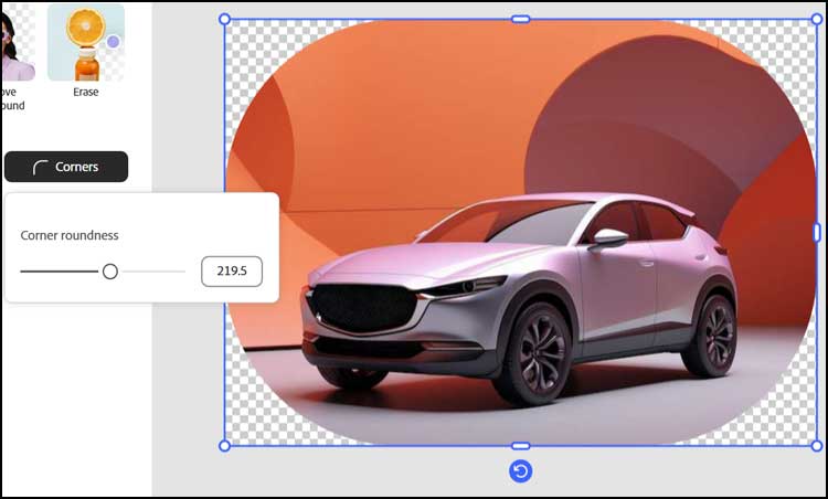 Adobe Acrobat free image rounded corners