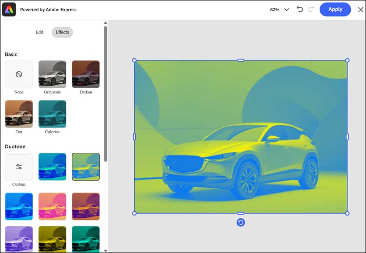 Adobe Acrobat free image effects