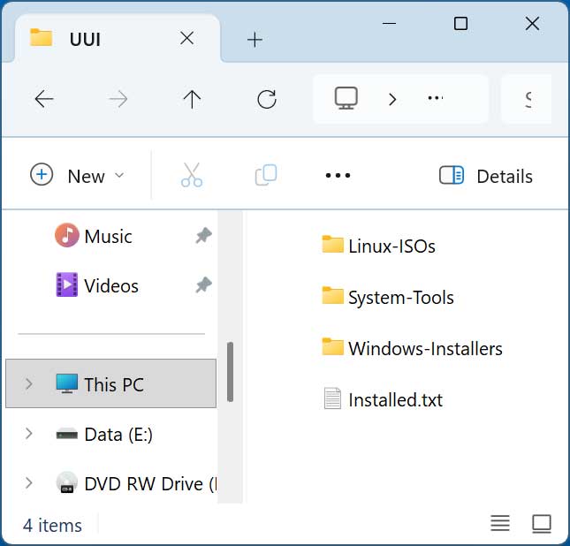 Windows File Explorer