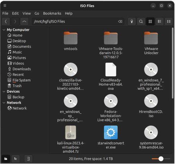 Share Files and Folders Between Your Host and Linux VMs in VMware ...
