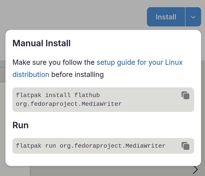 Create Bootable Linux Flash Drives in Linux with Fedora Media Writer