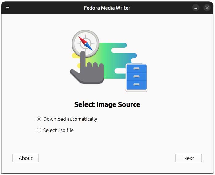Create Bootable Linux Flash Drives in Linux with Fedora Media Writer