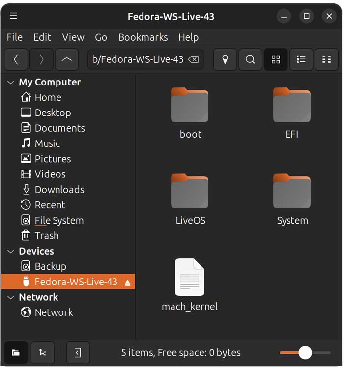 Linux Files App