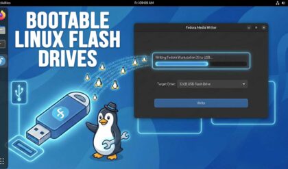 Create Bootable Linux Flash Drives in Linux with Fedora Media Writer