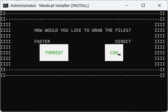 Download Medicat as a torrent or as a CDN 
