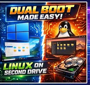 How to Dual Boot Windows and Install Linux on a Secondary Hard Drive