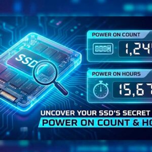 Check SSD Power on Count & Hours Plus Health Stats with CrystalDiskInfo