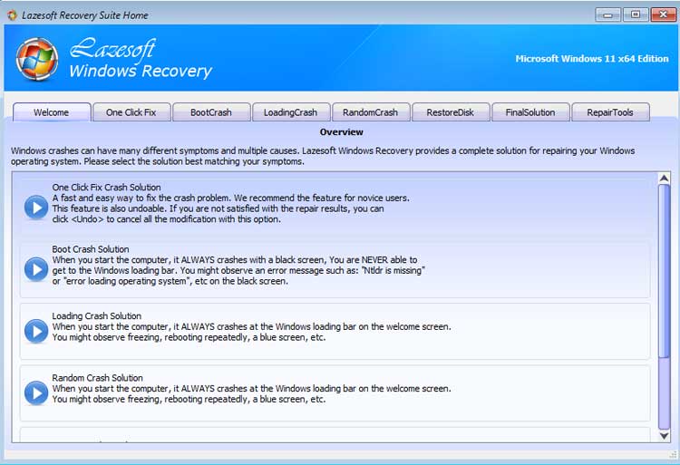 Lazesoft Windows Recovery