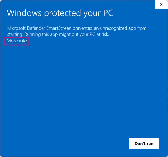 Microsoft Defender Smart Screen 