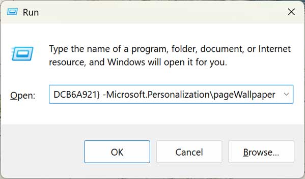 How to Make the Windows Background Photos Slideshow Use Images in Subfolders