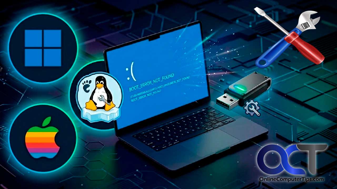 Computer Repair Usb Toolkit One USB to Fix Them All: Windows & Linux Repair with AiO System Rescue ...