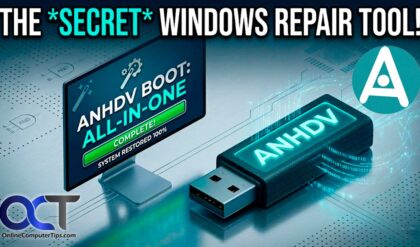ANHDV Boot Rescue USB