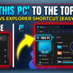 Add This PC to the top of FiIle Explorer