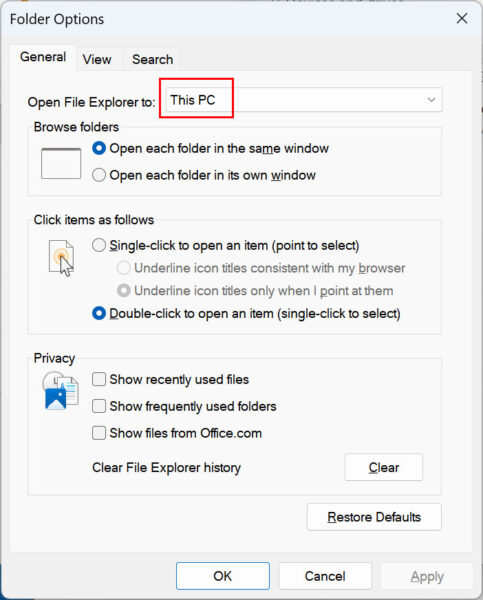 Add a This PC Shortcut to the Top of File Explorer - Online Computer Tips