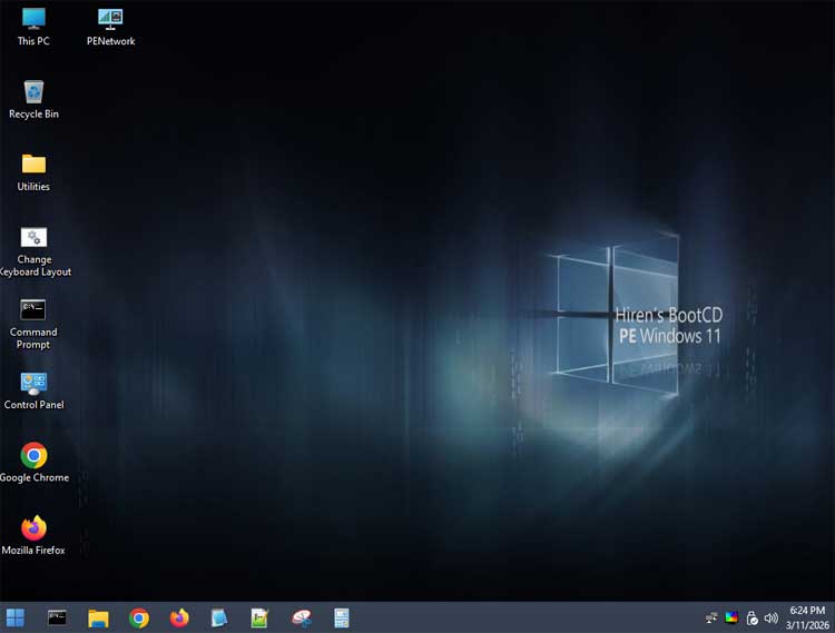 Hiren’s Boot CD PE: Data Recovery, Disk Repair, Password Resets & More