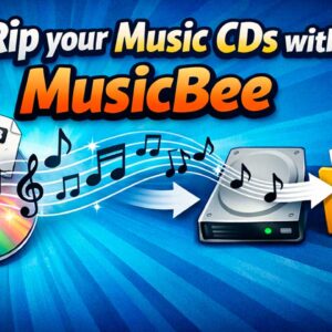 Rip or Convert CDs with MusicBee