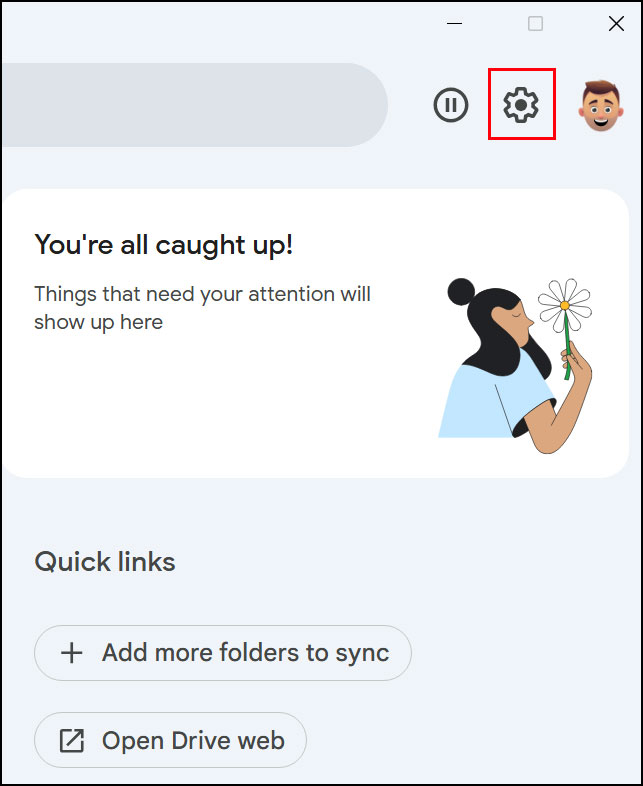 Google Drive Preferences