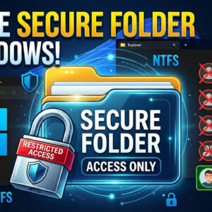 Create a secure folder in Windows