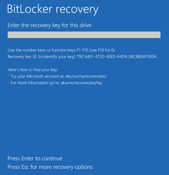 F8 Bitlocker Recovery Locked Out by BitLocker? Find Your Recovery Key FAST!