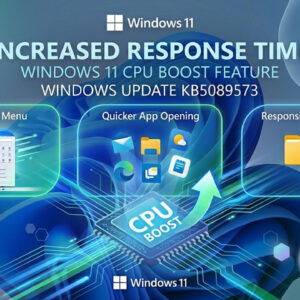 The new Windows 11 CPU Boost feature KB5089573