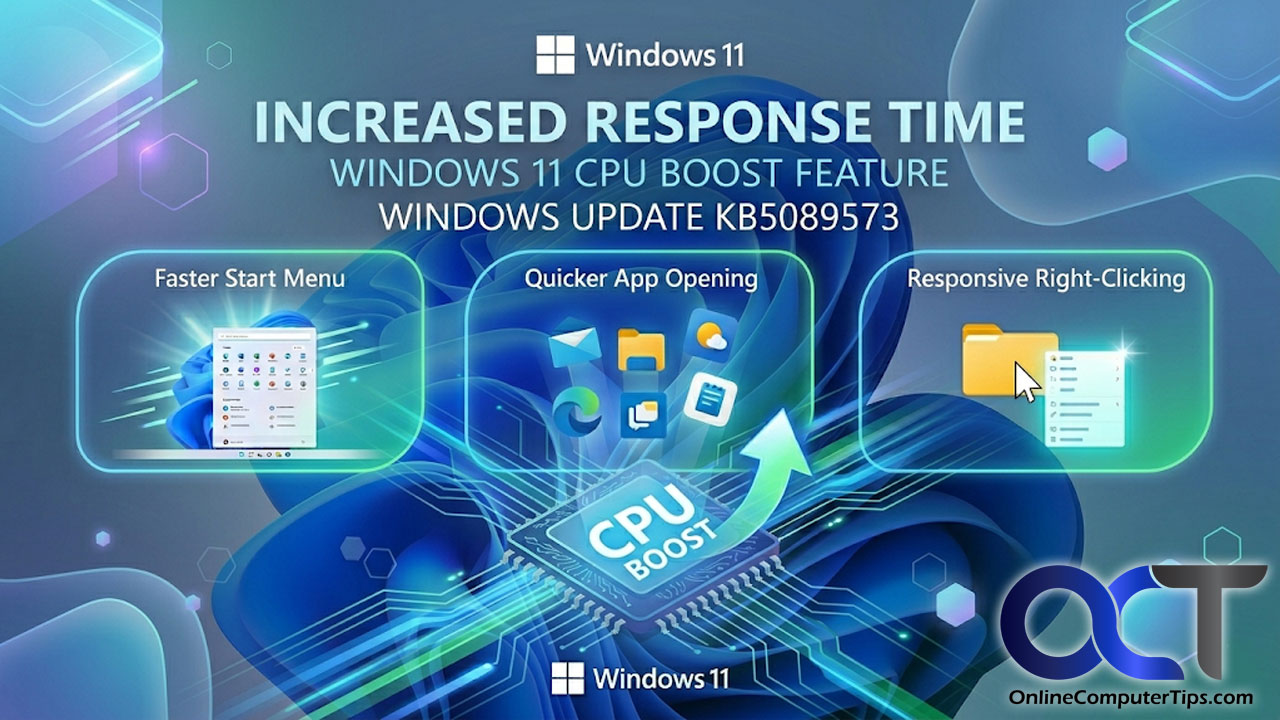 Microsoft May Kill the Windows 11 Desktop Lag With the CPU Boost ...