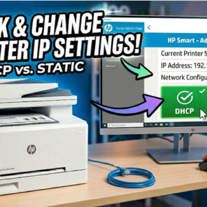 Configure HP Printer IP Address Settings