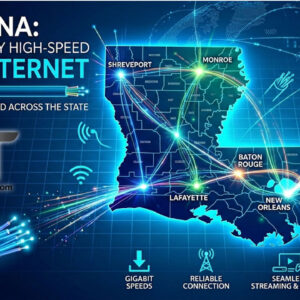 High speed fiber internet in Louisiana