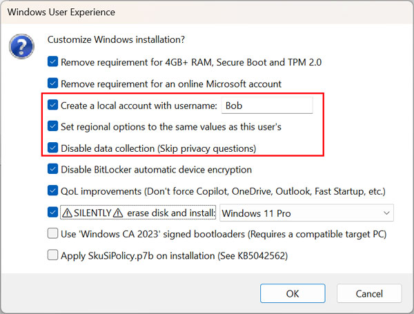 Newer Rufus Windows User Experience