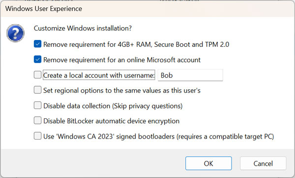 Older Windows User Experience