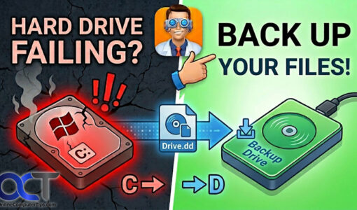 Recover files from a failing hard drive