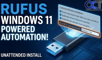 New Rufus 4.14x Features