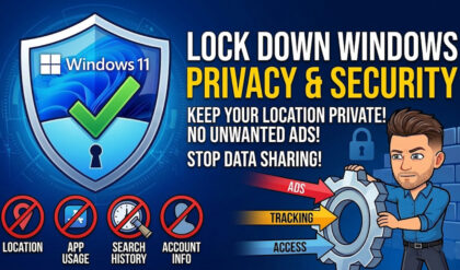 Configure your Windows 11 Privacy & Security Settings