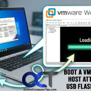 Boot VMware Workstation with host attached flash drive