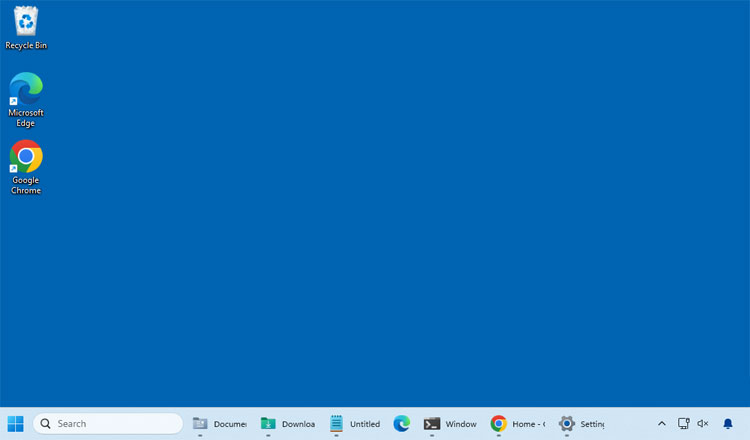 Windows 11 desktop