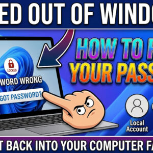 Reset the password for a locked out user account