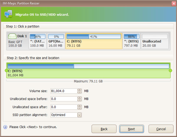 Disk cloning options
