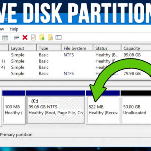 Move disk partitions in Windows to extend your volume