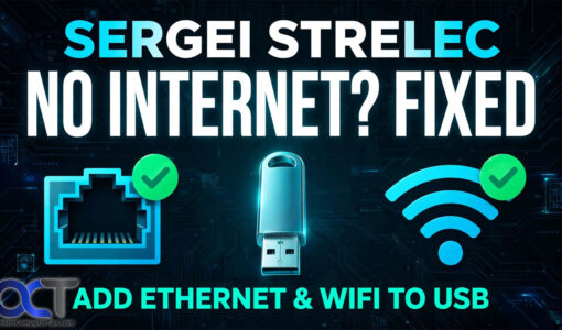Add network drivers to your Serge Strelec USB drive