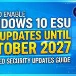 Enable and Enroll in the Windows 10 Extended Security Updates program