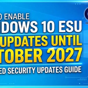 Enable and Enroll in the Windows 10 Extended Security Updates program