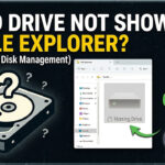 How to Unhide Hidden Hard Drives in File Explorer