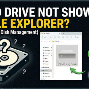 How to Unhide Hidden Hard Drives in File Explorer