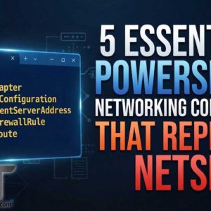 5 PowerShell Networking Commands to Replace Netsh