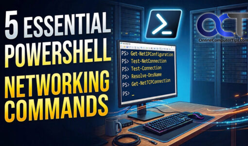 5 essential PowerShell networking commands