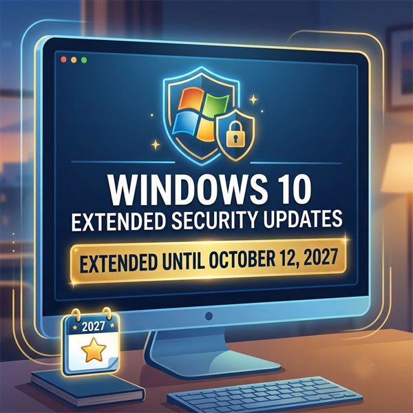 Windows 10 Support Extended Until October 12th 2027