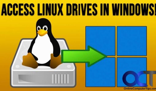 Use the DiskInternals Linux Writer to save Linux files to Windows