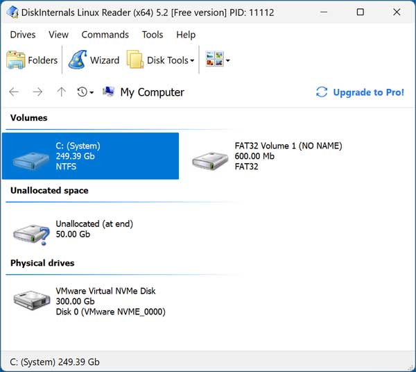 DiskInternals Linux Reader app