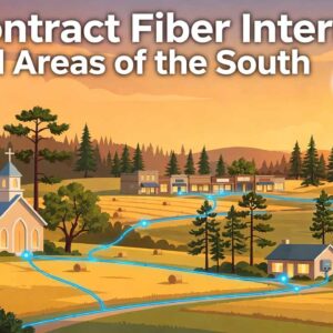 How No-Contract Fiber Internet Works in Rural Areas of the South
