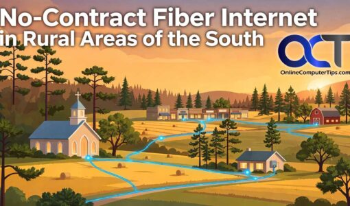 How No-Contract Fiber Internet Works in Rural Areas of the South